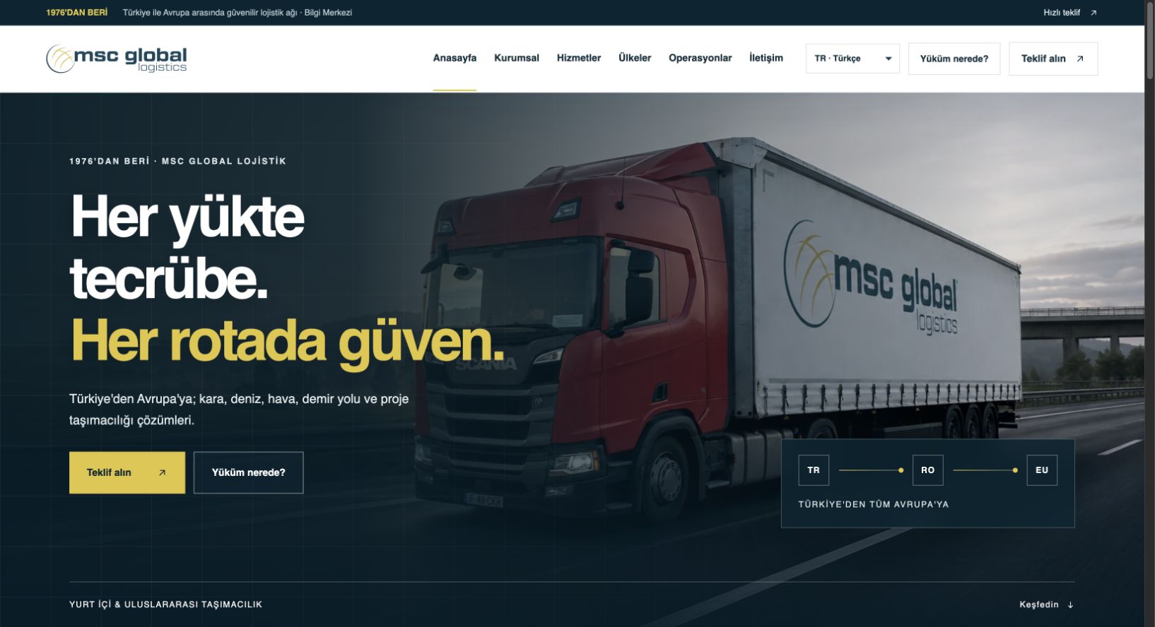 MSC Global Lojistik